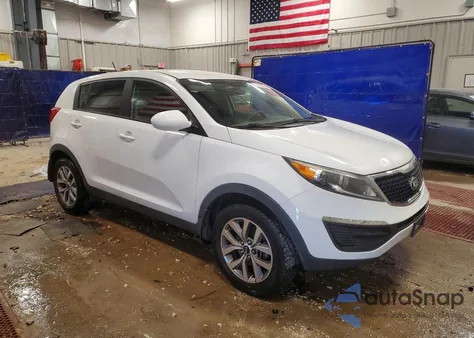 2014 Kia Sportage Base from USA, damaged, VIN KNDPB3ACXE7603362